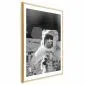 Plakat Zawód kosmonauta 29,7x42 cm z ramą złotą z marginesem | MIRAT.