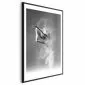 Plakat Baletnica 60x90 cm z ramą czarną z marginesem | MIRAT.