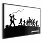 Plakat Wyścig 60x40 cm z ramą czarną bez marginesu | MIRAT.