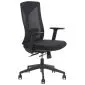 Fotel biurowy HAGER czarny z regulacją podparcia odcinka lędźwiowego I sklep meblowy MIRAT.