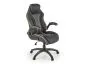 Fotel biurowy HAMLET czarny/szary do gabinetu I sklep meblowy MIRAT.