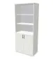 Regał biurowy EASY SPACE CABINET HO 5-OH 80cm biały zamykany I sklep meblowy MIRAT.