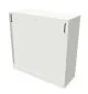 Szafka biurowa przesuwna EASY SPACE CABINET S 3-OH 120cm biała zamykana I sklep meblowy MIRAT.