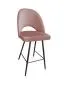 Hoker ISKAR VELVET różowy do kuchni | MIRAT.