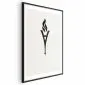 Plakat Znicz olimpijski 60x90 cm z ramą czarną z marginesem | MIRAT.