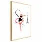 Plakat Gimnastyka artystyczna 40x60 cm z ramą złotą z marginesem | MIRAT.