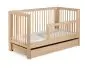 Łóżeczko dziecięce OLIVIA 120x60 buk I sklep meblowy MIRAT. styl SKANDYNAWSKI kolekcja OLIVIA