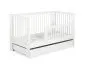 Łóżeczko dziecięce tapczanik OLIVIA 140x70 białe I sklep meblowy MIRAT. styl SKANDYNAWSKI kolekcja OLIVIA
