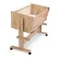 Łóżeczko kołyska KAJA 5w1 dąb dostawne na kółkach I sklep meblowy MIRAT. styl SKANDYNAWSKI