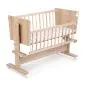 Łóżeczko kołyska KAJA 5w1 buk dostawne małe I sklep meblowy MIRAT. styl SKANDYNAWSKI
