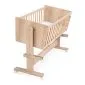 Łóżeczko kołyska KAJA 5w1 buk dostawne małe I sklep meblowy MIRAT. styl SKANDYNAWSKI