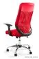 Fotel biurowy MOBI PLUS czerwony z mechanizmem tilt | MIRAT. w stylu  kolekcja