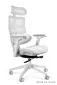 Fotel biurowy ERGOTECH biały ergonomiczny nowoczesny | MIRAT. w stylu kolekcja
