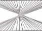 Ława INFINITY 120x60 szklana na nietypowej srebrnej podstawie | MIRAT. w stylu  kolekcja