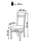 Krzesło GERARD 2 dąb miodowy do jadalni I sklep meblowy MIRAT. styl KLASYCZNY