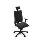 Fotel biurowy INTRATA SM02 grafitowy ergonomiczny | MIRAT. w stylu  kolekcja