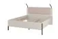 Łóżko do sypialni JUKON 160x200 kaszmirowe z tapicerowanym zagłówkiem I sklep meblowy MIRAT. kolekcja JUKON