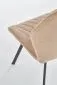 Krzesło K360 beżowe z eleganckimi przeszyciami | MIRAT.
