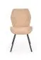 Krzesło K360 beżowe z eleganckimi przeszyciami | MIRAT.
