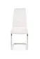Krzesło K147 białe na płozie do jadalni Halmar | MIRAT.