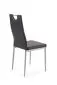 Krzesło K202 czarne metalowe nowoczesne | MIRAT.