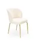 Krzesło K474 kremowe do jadalni i salonu w stylu glamour | MIRAT. w stylu GLAMOUR kolekcja