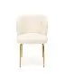 Krzesło K474 kremowe do jadalni i salonu w stylu glamour | MIRAT. w stylu GLAMOUR kolekcja
