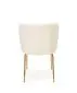 Krzesło K474 kremowe do jadalni i salonu w stylu glamour | MIRAT. w stylu GLAMOUR kolekcja