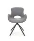 Krzesło K475 szare na metalowych nogach | MIRAT. w stylu LOFT kolekcja