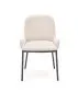 Krzesło K481 beżowe tapicerowane materiałem | MIRAT. w stylu LOFT kolekcja