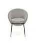 Krzesło K481 szare na metalowych nogach | MIRAT. w stylu LOFT kolekcja