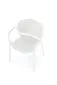 Krzesło K491 białe na taras I sklep meblowy MIRAT.