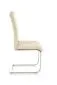 Krzesło K85 kremowe tapicerowane w nowoczesnym stylu | MIRAT.