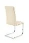 Krzesło K85 kremowe tapicerowane w nowoczesnym stylu | MIRAT.