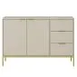 Komoda AUSTIN 150 kaszmir/złota polskiej produkcji I sklep meblowy MIRAT. styl GLAMOUR