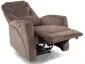 Fotel relaksacyjny Kronos Velvet cappuccino z portem USB | MIRAT