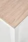 Stół KSAWERY dąb sonoma/biały w stylu skandynawskim | MIRAT. styl SKANDYNAWSKI