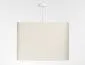 Lampa wisząca KWADRO LEN 011-40w30 kremowa minimalistyczna I sklep meblowy MIRAT.