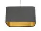 Lampa wisząca KWADRO SUE 40w25 grafitowa/złota do sypialni I sklep meblowy MIRAT. kolekcja KWADRO-BPS