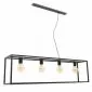 Lampa wisząca FURTIM czarna geometryczna I sklep meblowy MIRAT.