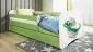 Łóżko dziecięce BABY DREAMS 180x80 mały dino z szufladą | MIRAT. w stylu  kolekcja BABY DREAMS