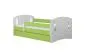 Łóżko dziecięce CLASSIC 2 160x80 zielone ze stelażem | MIRAT. kolekcja CLASSIC