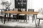 Stół rozkładany LIWIA 130(210)x80 dąb złoty craft loftowy I sklep meblowy MIRAT. styl LOFT
