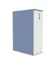 Szafka na dokumenty EASY SPACE 40cm prawa/lewa niebieska/biała wysuwana I sklep meblowy MIRAT.