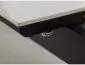 Stół rozkładany LOGAN CERAMIC 160(200)x90 biały mat/czarny mat z ceramicznym blatem I sklep meblowy MIRAT. styl GLAMOUR