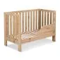 Łóżeczko dziecięce AMELIA II 120x60 dąb spełniające normy bezpieczeństwa I sklep meblowy MIRAT.  kolekcja AMELIA