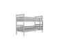 Łóżko piętrowe BARTEK 200x80 białe drewniane | MIRAT. styl SKANDYNAWSKI kolekcja BARTEK