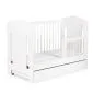 Łóżeczko dziecięce IDA 120x60 białe polskiej produkcji I sklep meblowy MIRAT.