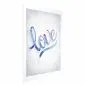 Plakat Love 29,7x42 cm bez ramy z marginesem | MIRAT.