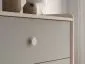 Komoda dziecięca MEVEL 06 szara I sklep meblowy MIRAT. styl PASTELE kolekcja MEVEL